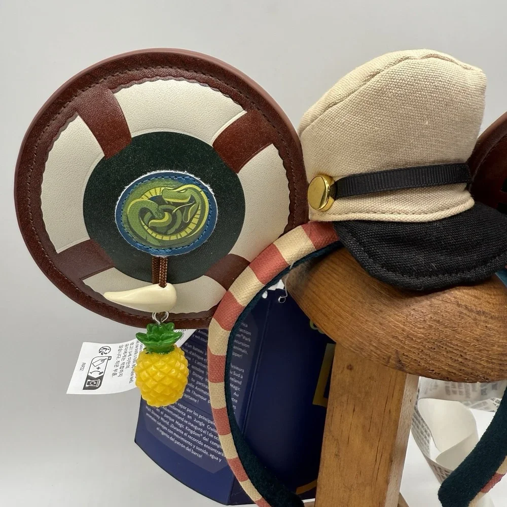 Disney Jungle Cruise Headband Unisex OS Multi Mickey Main Attraction 11/12 WDW50